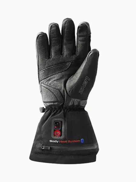 ТермоЭлектроПерчатки LENZ Heat Glove 6.0 Finger Cap Women (Женский; M; Black)